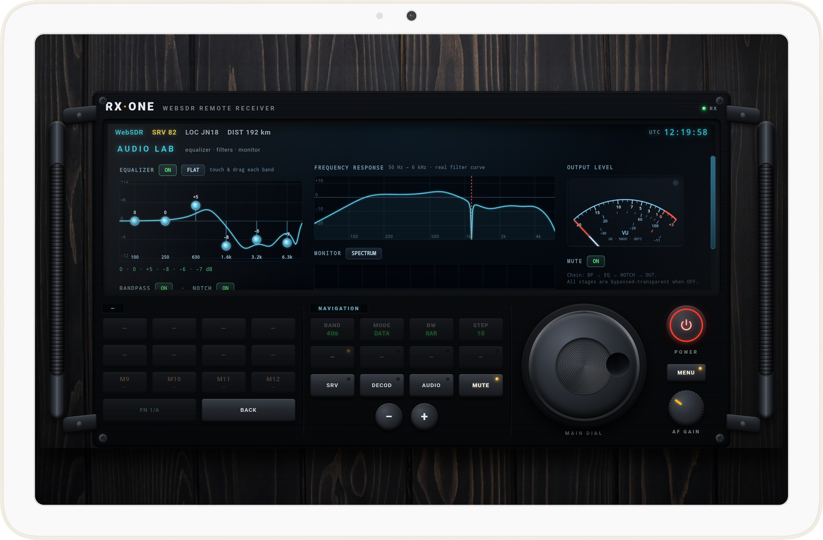 Audio Lab equalizer and filters
